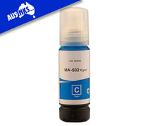 Epson Remanufactured T502 Cyan Eco Tank Ink Bottle