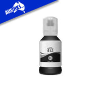 Epson Remanufactured T512 Black Eco Tank Ink Bottle