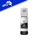 Epson Remanufactured T512 Photo Black Eco Tank Ink Bottle