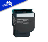 Lexmark Remanufactured 708 (70C8HK0) Black Toner