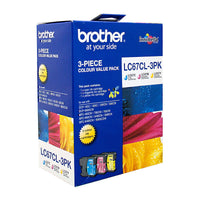 Genuine Brother LC67 CMY Colour Pack